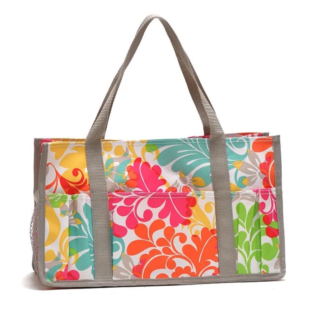 Thirty One Keep-It-Caddy 663A Island Damask #3894 Engraved “JUDY” NIP - Picture 1 of 13